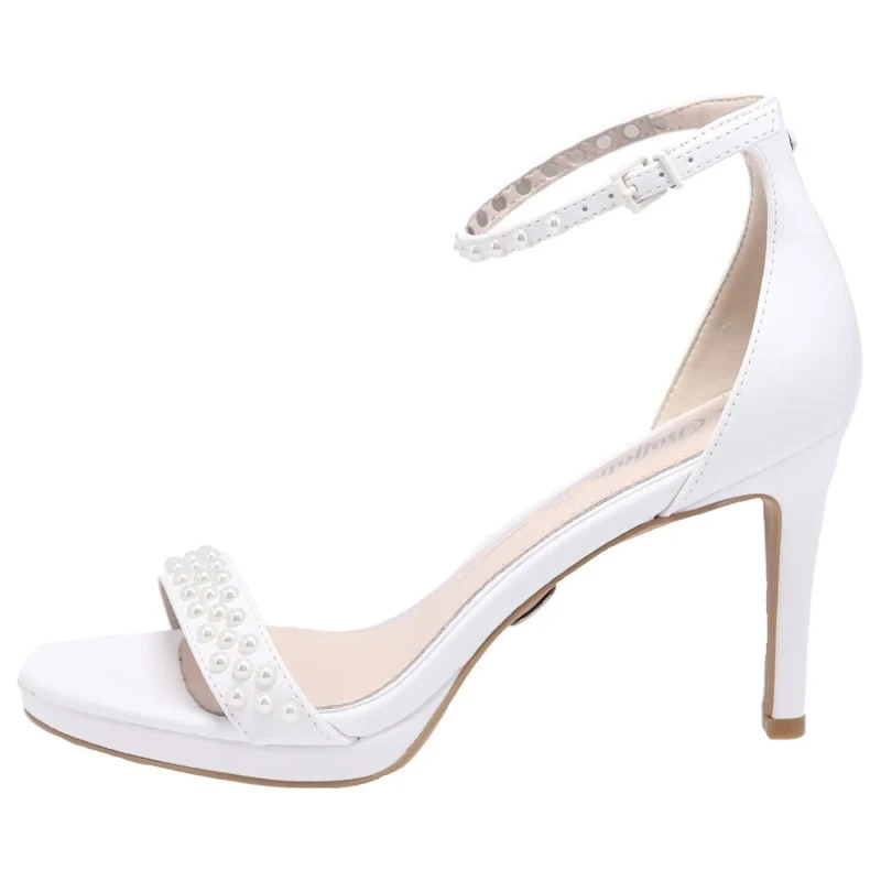 Image of Buffalo Womens heel sandals Buffalo Liana Blanc Female 38