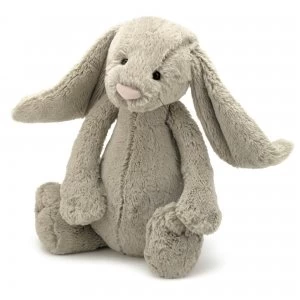 image of Jellycat Bashful Beige Bunny Large White