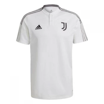 Image of adidas Juventus Tiro Polo Shirt Mens - Core White