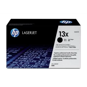 Image of HP 13X Black Laser Toner Ink Cartridge