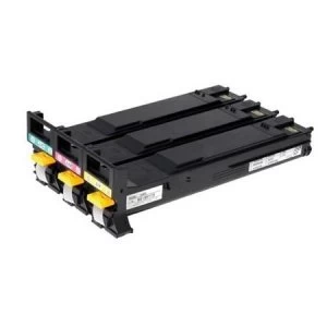 Image of Konica Minolta A06VJ52 Multi Colour Pack C/M/Y Laser Toner Ink Cartridge