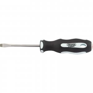 image of Draper Expert Flared Slotted Screwdriver 5.5mm 75mm