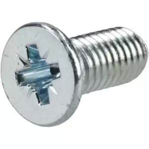 Image of R-tech - 337080 Pozi Countersunk Machine Screws bzp M5 12mm - Pack Of 100