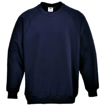 Image of Portwest B300NARXL - sz XL Roma Sweatshirt - Navy