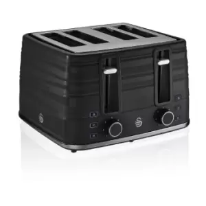Image of Swan ST31054BN Symphony 4 Slice Toaster