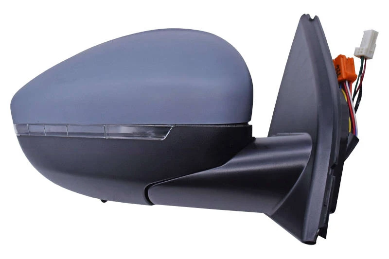 Image of PRASCO PG4287323 Wing mirror Right, Electric, Convex, primed Outside Mirror (50)