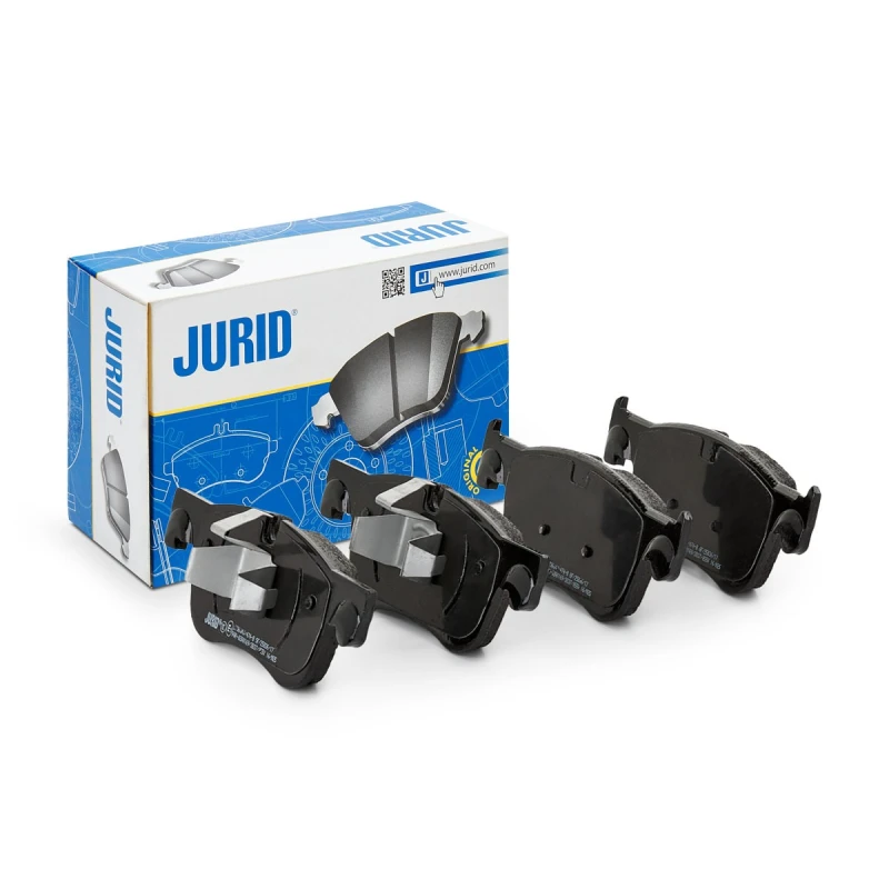 Image of JURID 573604J Brake pad set prepared for wear warning indicator Brake Pad Set,disc brake (402)