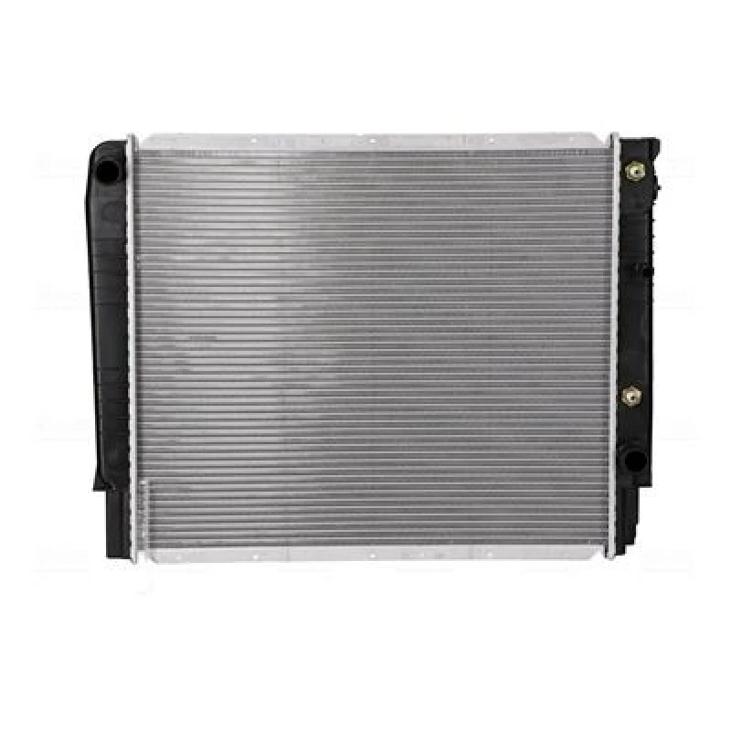 Image of NISSENS 65542A Engine radiator Aluminium, Brazed cooling fins, without cap, without gasket/seal Radiator,engine cooling (470)
