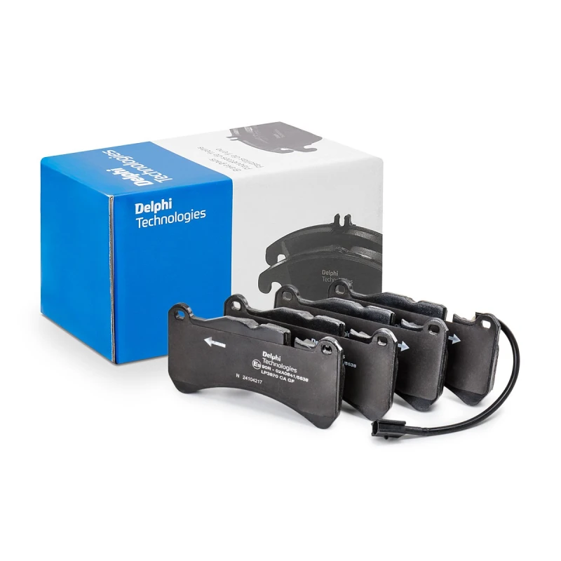 Image of DELPHI Brake pad set DELPHI LP3820