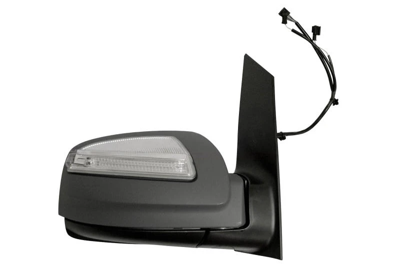 Image of PRASCO ME9107333 Wing mirror Right, Electric, Electronically foldable, primed Outside Mirror (50)