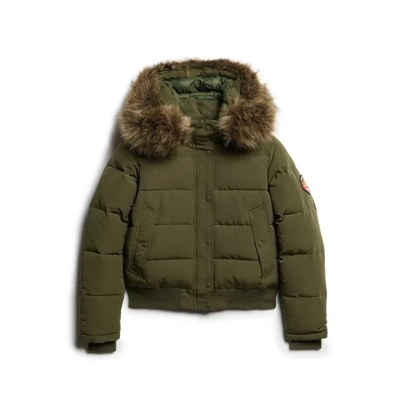 Image of Superdry Womens bomber Superdry Everest Vert Female L