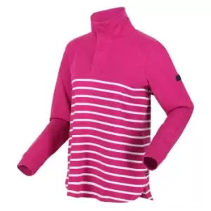 Image of Regatta Camiola II Over head Fleece - Fuchs/WhtStr