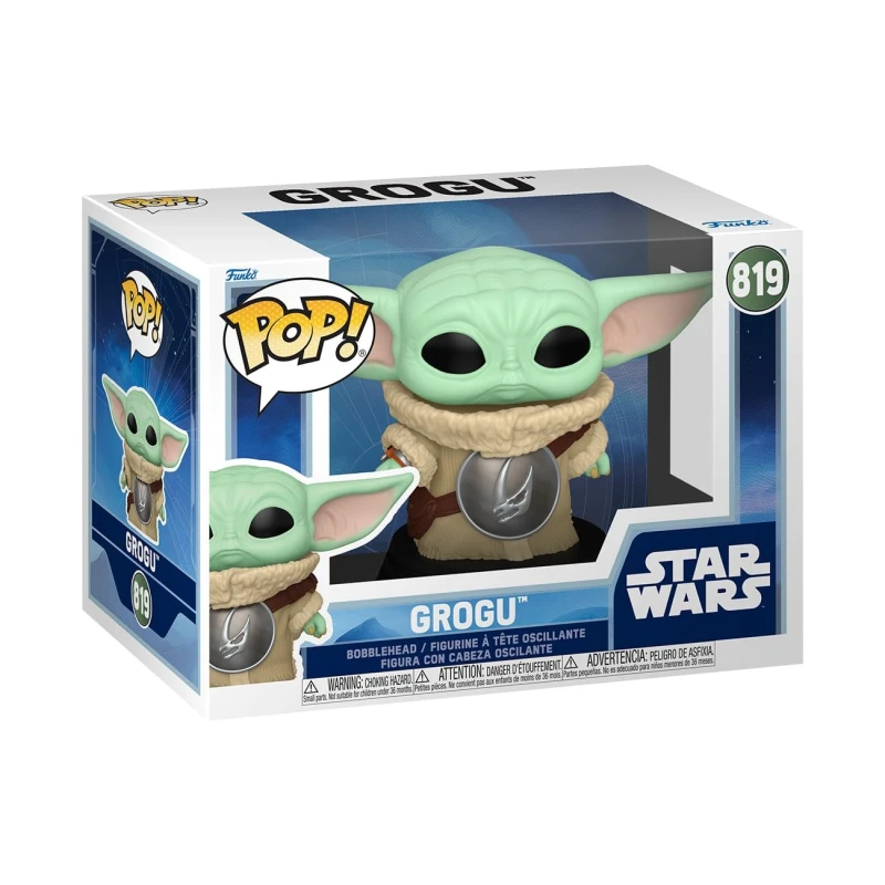 Image of Funko POP! Star Wars: The Mandalorian and Grogu - Grogu - Collectable Vinyl Figure - Gift Idea - Official Merchandise - Toys For Kids & Adults - Model