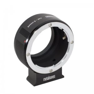 image of Metabones Olympus OM Lens to Sony E Camera Smart Adapter - OM-E-BM1 - Black