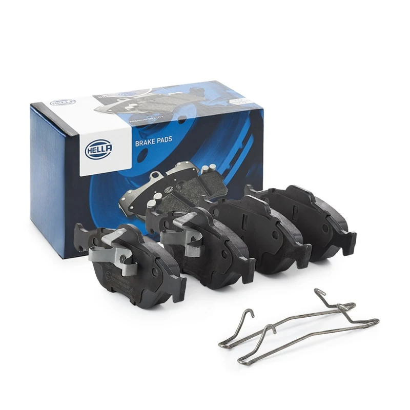 Image of HELLA Brake pad set HELLA 8DB 355 008-901
