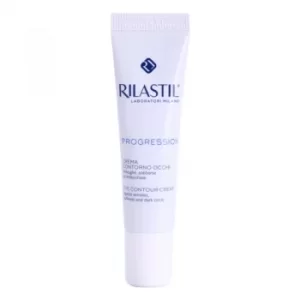 image of Rilastil Progression Eye Cream to Treat Wrinkles, Swelling and Dark Circles 15ml