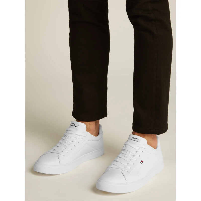 Image of Tommy Hilfiger ICON COURT LTH FLAG ESS - White White 7