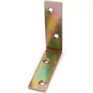 Image of Steel from Corner l Shape Brace Angle Bracket - Size 60 x 60 x 17mm - Pack of 10