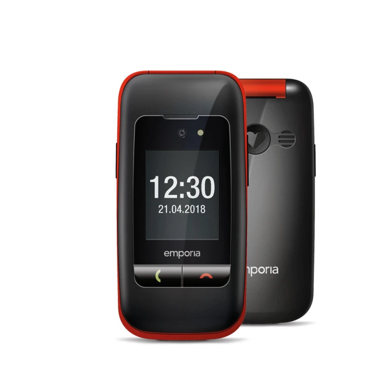 Image of Emporia Emporia ONE 6.1cm (2.4") 103g Black, Red V200.V3.BK.01