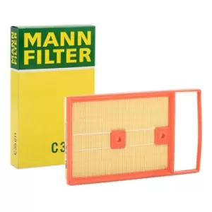 Image of MANN-FILTER Air filter VW,AUDI,SKODA C 35 011 Engine air filter,Engine filter