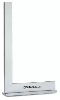 Image of Beta Tools 1670A Flanged Precision Square - Ground Steel 1000x 500mm 016700199
