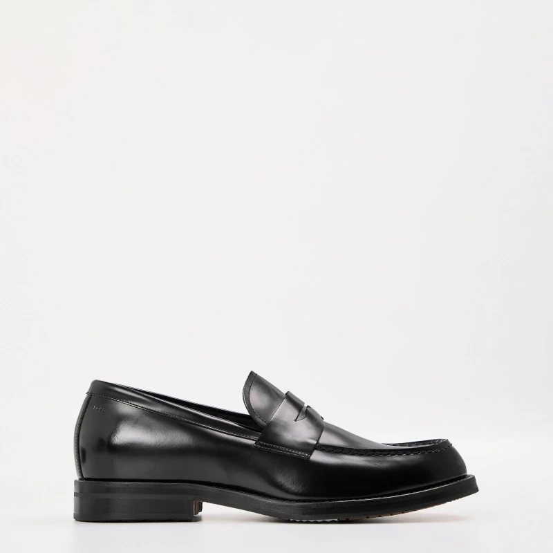 Image of Boss Mens Dressletic Loaf Bope Derby Shoes Black male 7 (41)