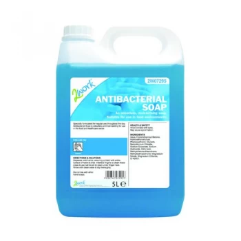 image of 2Work Antibacterial Soap 5 Litres 212