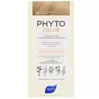 PHYTO PHYTOCOLOR: Permanent Hair Dye Shade: 10 Extra Light Blonde