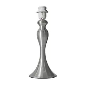 image of Faulkner Brushed Chrome Table Lamp Base