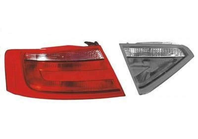 Image of VAN WEZEL 0378921 Rear light Outer section, with bulb holder, Left Combination Rearlight (391)