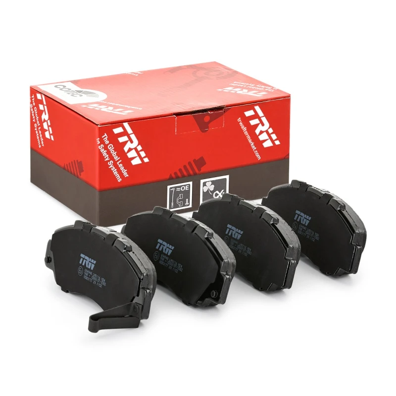 Image of TRW GDB3177 Brake pad set with acoustic wear warning Brake Pad Set,disc brake (402)