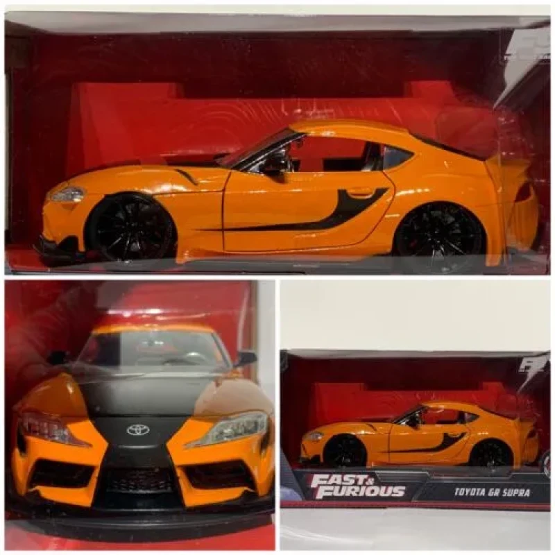 Image of Jada Fast & Furious Toyota GR Supra 1:24 Scale Jada 253203000 54030 Orange unisex