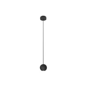 Image of Dafni Dome Ceiling Pendant Light LED 4,5W 3000K Black