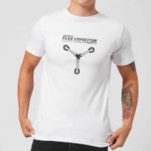 Image of Back To The Future Powered By Flux Capacitor T-Shirt - White
