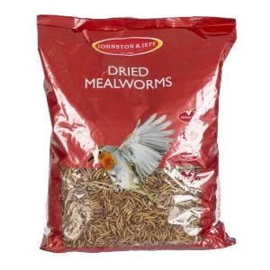 image of Johnston and Jeff Dried Mealworms - 1KG