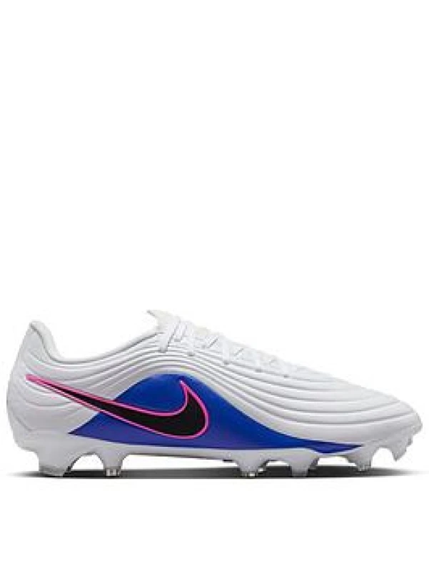 Image of Nike Tiempo Academy Adults Firm Ground Football Boots - White Male 8