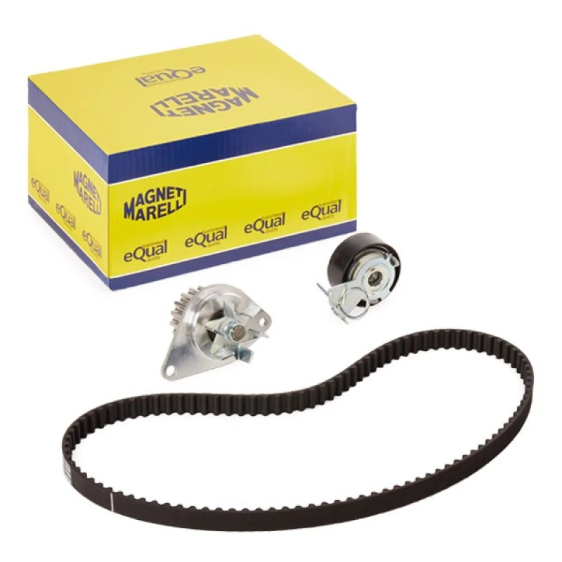 Image of MAGNETI MARELLI Water pump and timing belt kit MAGNETI MARELLI 132011160016