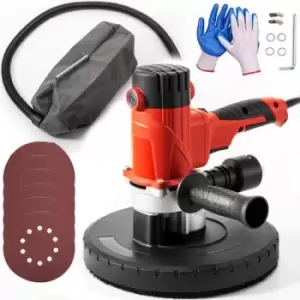 Image of VEVOR Drywall Sander, 1200W Electric Drywall Sander, Light Sheetrock Sander with Variable Speed 1200-2500RPM, Electric Sander with Vacuum Bag, Wall Sa