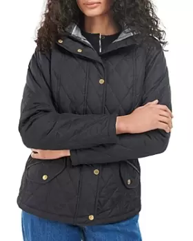 Image of Barbour Millfire Diamond Quilted Jacket
