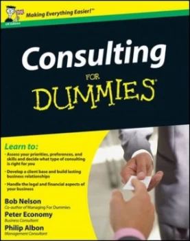 Image of Consulting for Dummies by Philip Albon Paperback