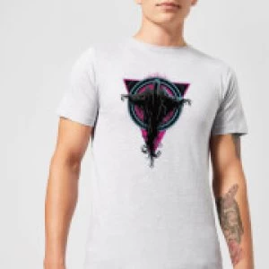 Image of Harry Potter Dementor Neon Mens T-Shirt - Grey - 3XL