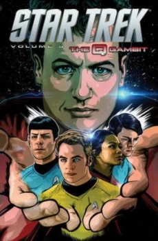 Image of Star Trek. Volume 9 the Q Gambit by Mike Johnson Paperback