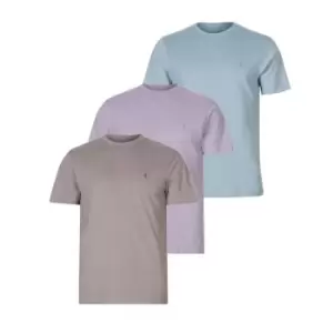 Image of AllSaints AllSaints Brace Tee 3 Pack Mens - Multi