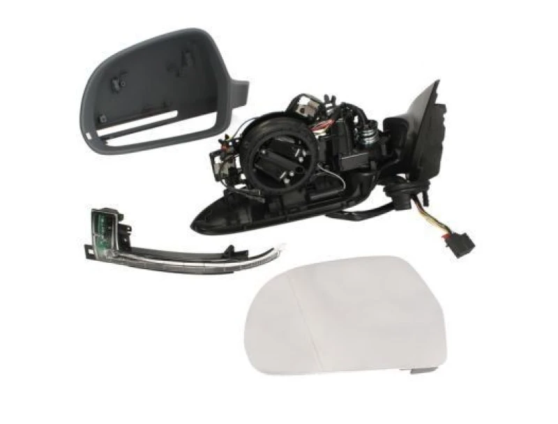 Image of BLIC 5402-25-034333P Wing mirror Left, Electric, Aspherical, primed Outside Mirror (50)