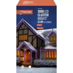 Image of Multi Action Clusters Rainbow LEDs 3000 LEDs - LV203073RBW - Premier