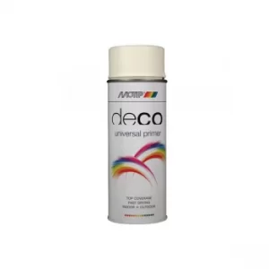 image of PlastiKote 01611 Deco Spray Primer White 400ml