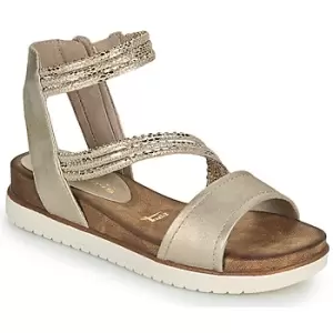 image of Tamaris NOLLA womens Sandals in Gold,4,5,6,6.5