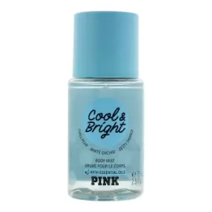 image of Victoria's Secret Pink Cool & Bright Body Mist 75ml TJ Hughes