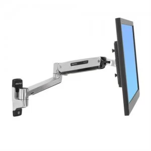 image of Ergotron LX Sit-Stand Wall Mount LCD Arm 106.7cm (42") Stainless steel