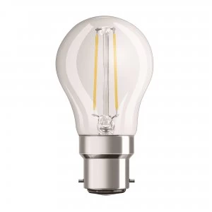 Image of Osram 2.8W Parathom Clear LED Golf Ball BC/B22 Very Warm White - 961944-450592